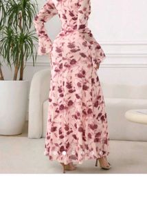 Savana Chic Floral Twist Bodycon Dress