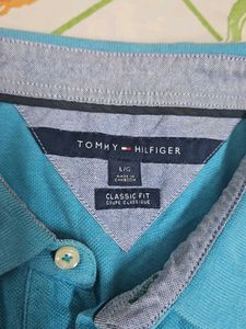 Tommy Hilfiger Blue Polo Shirt