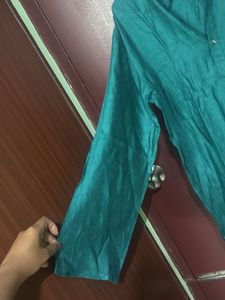 FabIndia Emerald Green Kurta