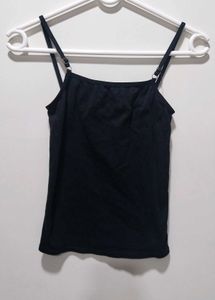 Black Spaghetti Strap Tank Top