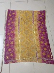 Heavy Dupatta with thread 🧵 work embroidery