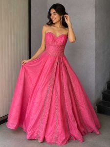 Stunning Pink Embellished Gown