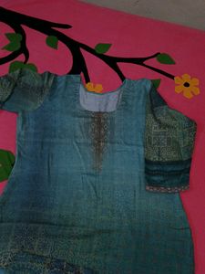 Daily Wear Suit, Only Top And Shawl