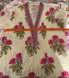 Women's Floral Print Kurta Set with Dupatta