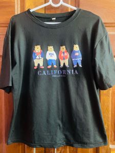 Cute Bear Graphic T-Shirt