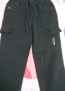 Stylish Black Cargo Pants for girl