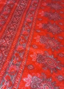 Red Saree