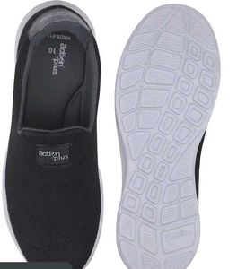 Men’s Black Slip-On Casual Shoes