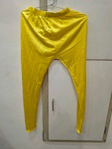 Vibrant silk Yellow Kurta Set. 3 piece.