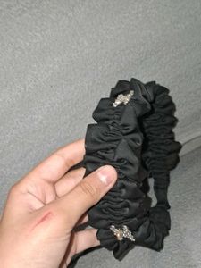 Sparkling Black celine Headband