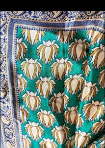 Colorful Paisley Print Saree