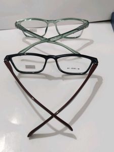 Buy 1 get 1n Eyeglasses Frames - Green &amp; Black