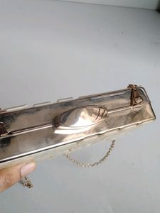 Amazing Condition. White Party Wear Clutch