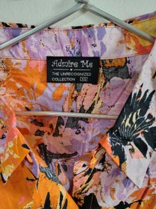 Printed short shirt