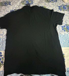 The Bear House Black Polo T-Shirt XXL