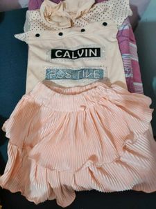 Baby skirt top