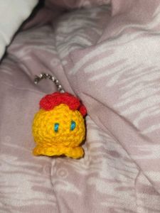 Halloween 🎃 👻 Spooky scary pumpkin keychain