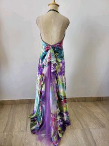 Y2k Cocktail Satin Gown