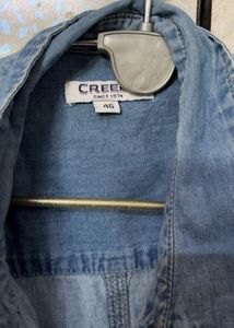 unisex Denim Western Shirt