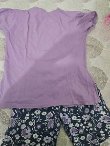 Girl's half sleeve top &amp; short