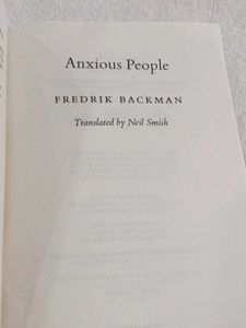 Anxious People by Fredrik Backman