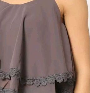 HARPA flared layered top