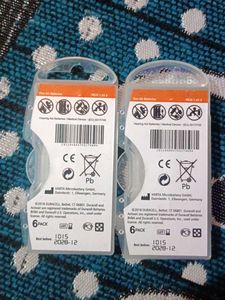 Duracell Activair Hearing Aid 6 Batteries Per Pack