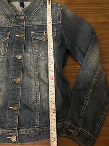 Benetton Jeans Vintage Fitted Denim Jacket