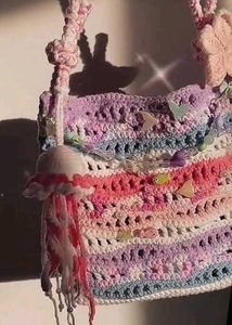 Crochet Ocean Waves Bag