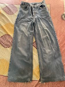 noun wide leg jeans by westside