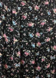 Floral Print Skirt
