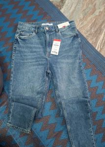 Trendy Blue Wash Skinny Jeans