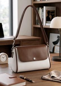 Bicolor Shoulder Bag