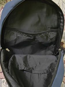 Dark Blue Backpack with 'GN WRC' Graphic