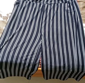 Women's Stripes Lining Palazzo