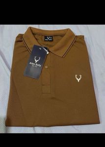 Allen Solly Men's Brown Polo T-Shirt newwdtag