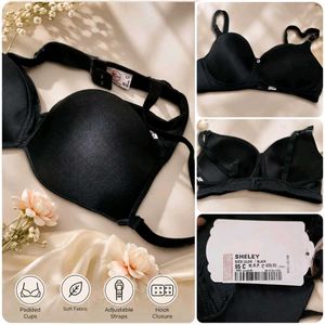 Classic Black Padded Bra