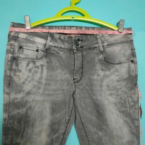 Stylish Grey Wash Jeans