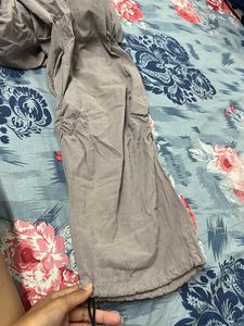 Drawstring Ankle Cargo Pants