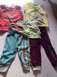 Baby Girl's Clothes Set