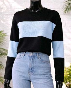 Striped Crew Neck Sweater