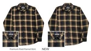 KUFKI Premium Plaid Flannel Shirt
