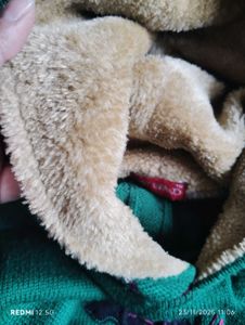 Green Winter Hoodie