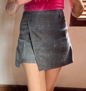 Chic Plaid Skort