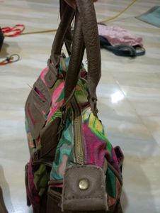 Desigual Tropical Print Shoulder Bag
