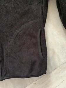 Cozy Black Fleece Jacket