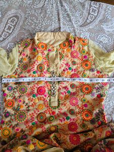 Exquisite Embroidered Kurta
