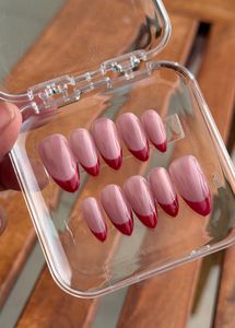 French Tip Press-On Nails