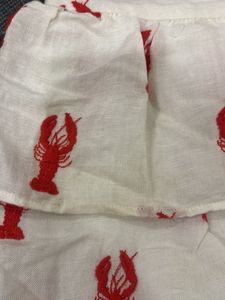 Cute Lobster Print Top