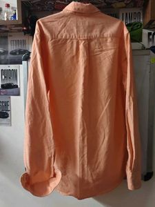 Men's Polo Assn. Peach Button-Down Shirt